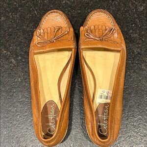 Cole Haan Women's Brown Leather Loafers